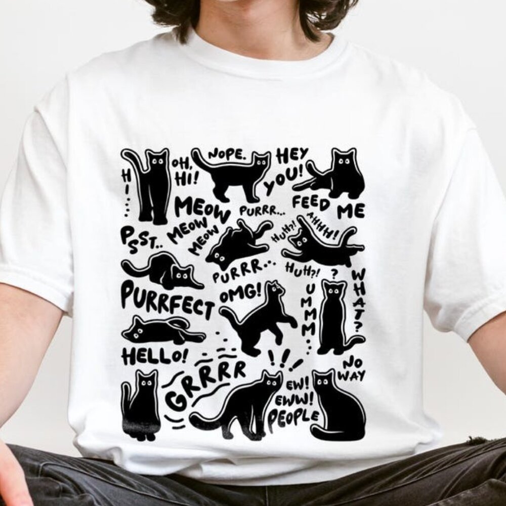 Cat Shirt, Cat Mom Shirt, Cat Shirt, Funny Cat Shirt